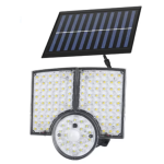 Lampa solara cu 3 casete reglabile senzor de miscare si 112 LED