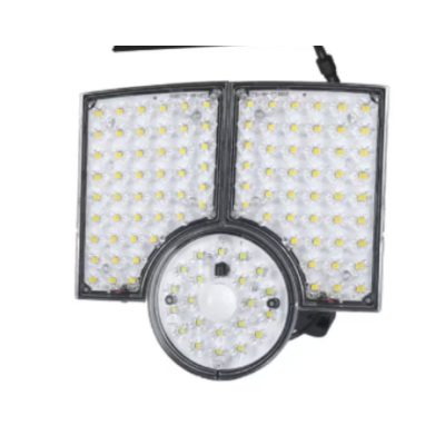 Lampa solara cu 3 casete reglabile senzor de miscare si 112 LED