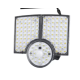 Lampa solara cu 3 casete reglabile senzor de miscare si 112 LED