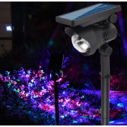 Lampa Solara cu LED rezistenta la apa panou deasupra