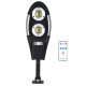 Lampa solara cu senzor de miscare pentru exterior de 100W si telecomanda XBJ100W
