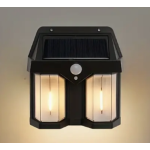 Lampa solara de perete dubla CB 228 AX cu senzor de miscare