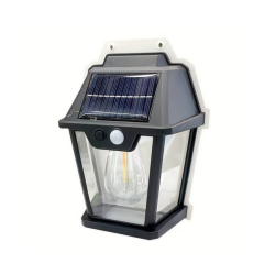 Lampa solara de perete HW 999-1W cu led inductie si senzor miscare
