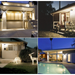 Lampa solara de perete ULTRA 100 LEDuri BK-100