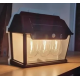 Lampa solara LED de perete cu 3 becuri Senzor de miscare Andowl Q D1640