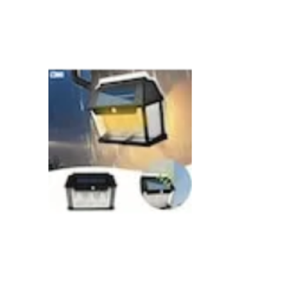 Lampa solara LED de perete cu 3 becuri Senzor de miscare Andowl Q D1640