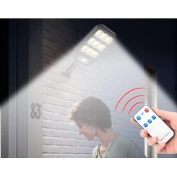 Lampa solara stil stradala Q D217 cu 9 casete