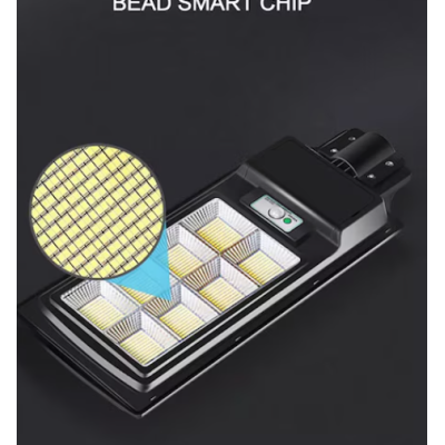 Lampa solara stradala 400W Led COB 8 Casete individuale