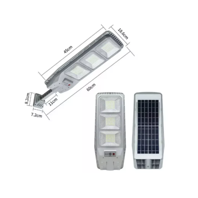 Lampa solara stradala cu senzor de miscare telecomanda 100W cu 3 casete Model JG 803