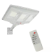 Lampa solara stradala cu telecomanda JG 703 cu 3 casete 108 LED 6000K senzor de miscare 100W