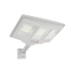 Lampa solara stradala cu telecomanda JG 703 cu 3 casete 108 LED 6000K senzor de miscare 100W
