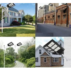 Lampa Solara Stradala Dubla 480 LED 600W 12 CASETE