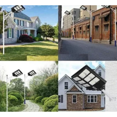 Lampa Solara Stradala Dubla 480 LED 600W 12 CASETE