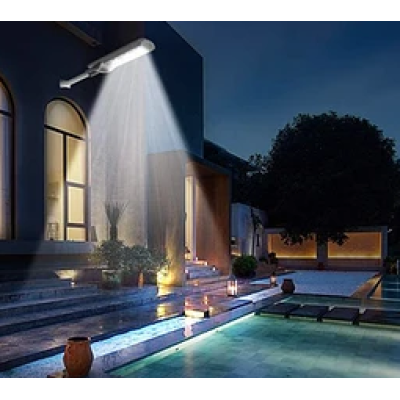 Lampa solara stradala putere 800W cu telecomanda JT9800