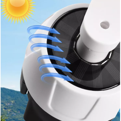 Lampa solara tip camera HW51182 66 SMD LED senzor telecomanda