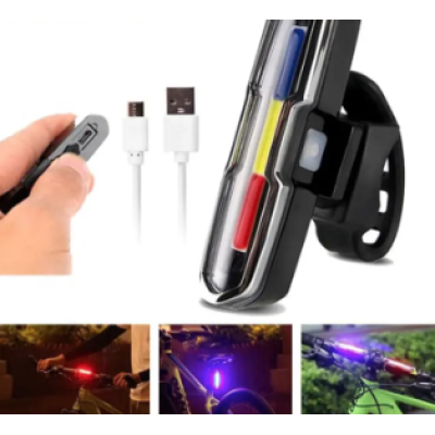 Lampa spate pentru bicicleta ZH 1808 cu lumina in 3 culori