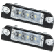 Lampi numar LED VW Golf 4 5 6 7 Lupo Passat CC 2008-2012 Passat 4D Passat cc 09 New Beettle/Cabrio Polo/Derby Phaenton EOS cu Canbus