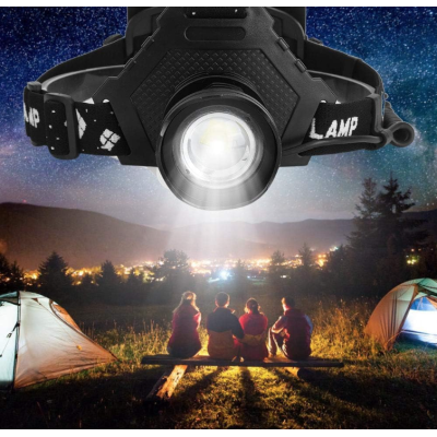 Lanternă de cap MMC T28 LED P90 cu Zoom 30W