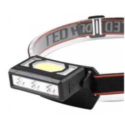 Lanterna Cap J 2302 Acumulator Incarcare Micro USB Multi Faza