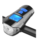 Lanterna de Bicicleta FY317 cu Claxon si Kilometraj DIGITAL