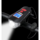 Lanterna de Bicicleta FY317 cu Claxon si Kilometraj DIGITAL