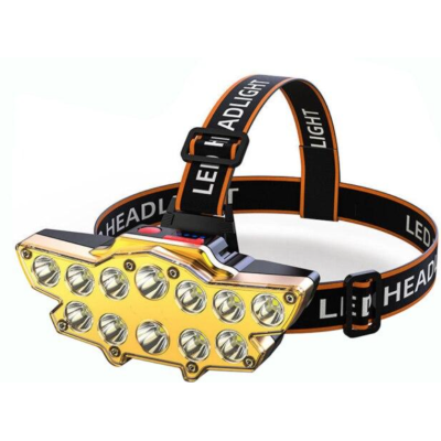 Lanterna de cap 12 LED COB 885 puternice Lanterna de cap 12 LED COB 885 puternice