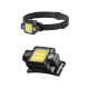 Lanterna de cap 9 LED COB/XPG KL533 5W 1000lm  USB magnet