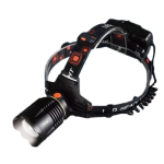 Lanterna de cap Andowl Q TD072 puternica cu LED neagra reincarcabila