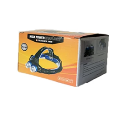 Lanterna de cap cu 2 Led-uri si 4 moduri de iluminare