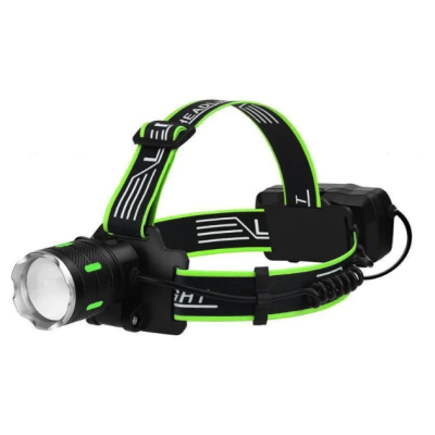 Lanterna de cap cu led si acumulator BL SXB A43 de 30W zoom pentru camping pescuit