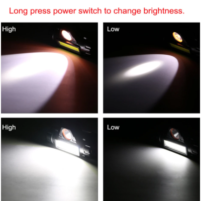 Lanterna de cap DUAL cu acumulator