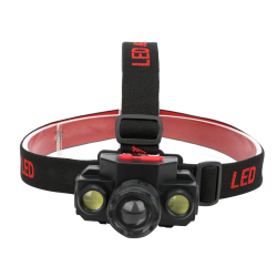 Lanterna de cap KX 1805 cu 3 faze iluminare 180 lm incarcare USB