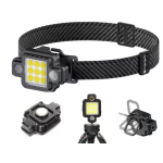 Lanterna de cap LED COB KL 533 5W 1000lm USB magnet