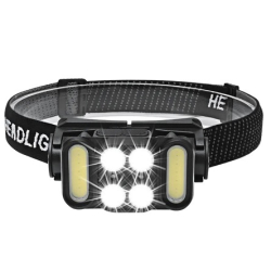 Lanterna de Cap LED COB Rezistenta la apa IPX4 L33