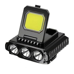 Lanterna de cap LY 801 Cob + 3 Led reglabila