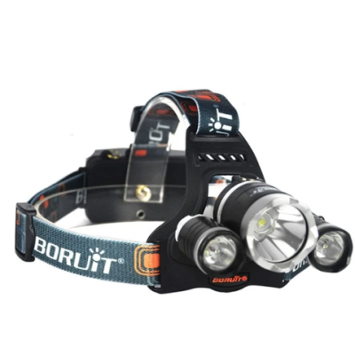 Lanterna de CAP TRIPLA 3 LED Cree-XML T6