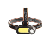 Lanterna de cap WH 1707 cu led XPE+COB ajustabila 90 de grade 2 moduri iluminare