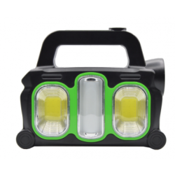Lanterna de mana/Lampa HB6168 panou solar USB 10W