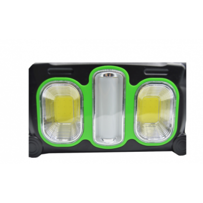 Lanterna de mana/Lampa HB6168 panou solar USB 10W