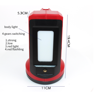 Lanterna de mana multifunctionala 9009 cu incarcare USB si functie de Power Bank