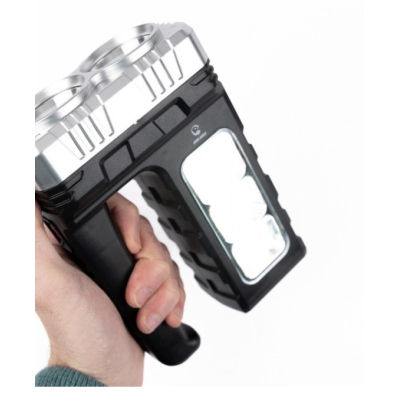 Lanterna de mana solara 7702 B cu Led SMD si incarcare USB OF