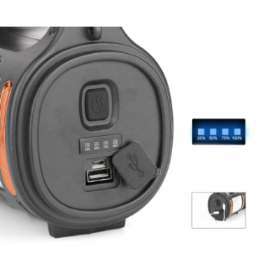 Lanterna de mana T925A, LED/COB, USB, 10W