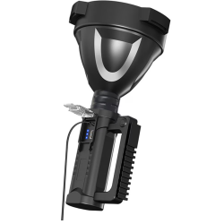 Lanterna de mana W5120 cu incarcare usb 4 moduri de iluminare power bank si trepied