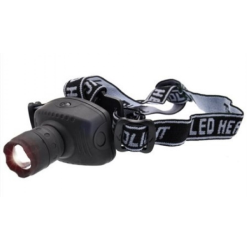 Lanterna frontala cu LED 3W si zoom BL 6611 Lanterna frontala cu LED 3W si zoom BL 6611