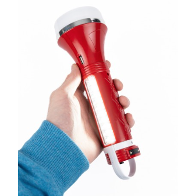 UB Lanterna JA 1915 reincarcabila panou solar si la priza 220V USB bank led lateral