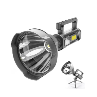 Lanterna LED cu reflector si trepied L-835 negru