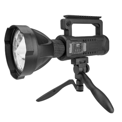 Lanterna LED cu reflector si trepied L-835 negru