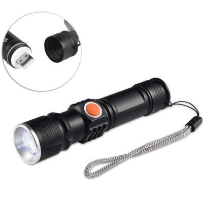 Lanterna LED cu Zoom si USB, ST-616 XL