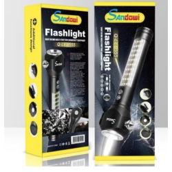 Lanterna LED multifunctionala 7 in 1 din aluminiu Q LED555