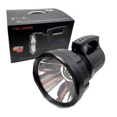 Lanterna LED portabila profesionala model TD 8000 HIGH POWER 30W 220V